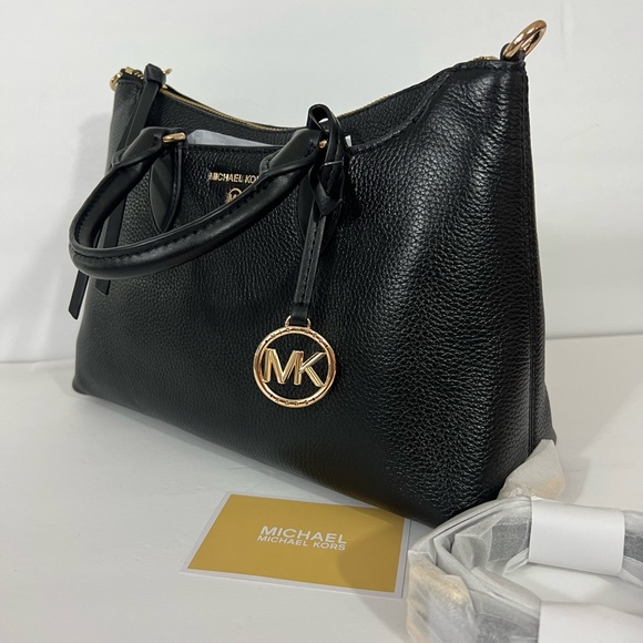NWT MICHAEL KORS AUSTEN SMALL SATCHEL HANDBAG - Picture 3 of 8